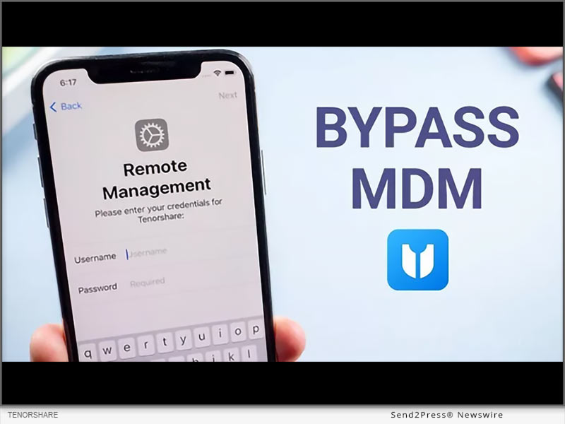 Tenorshare: How to Bypass Remote Management Lock on iPhone and iPad