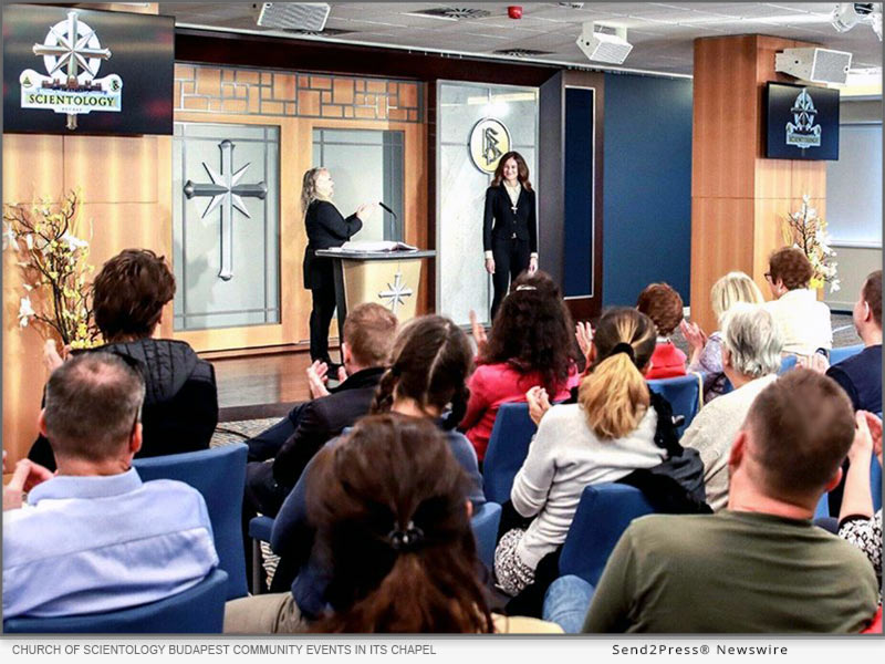 Church of Scientology Budapest holds frequent community events in its Chapel