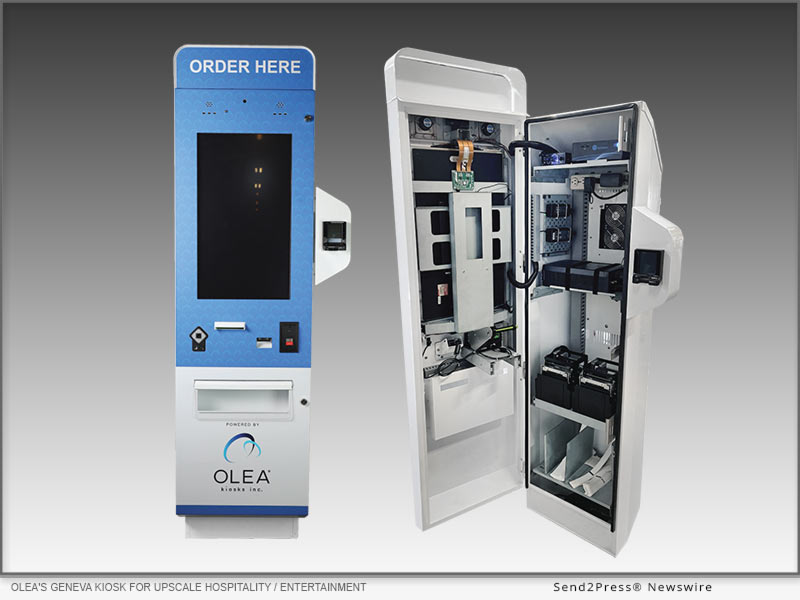 OLEA's Geneva Kiosk for upscale hospitality and entertainment