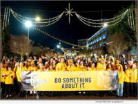 Scientology Volunteer Ministers gathered for the world premiere of OPERATION: DO SOMETHING ABOUT IT