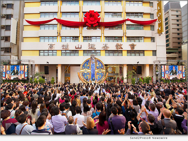Scientology ecclesiastical leader Mr. David Miscavige dedicated the Church of Scientology Kaohsiung