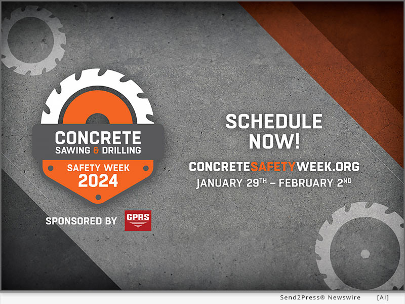 Concrete Sawing and Drilling Safety Week 2024