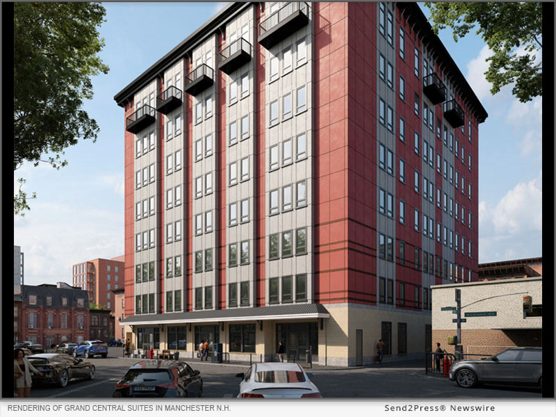 Rendering of Grand Central Suites in Manchester N.H.