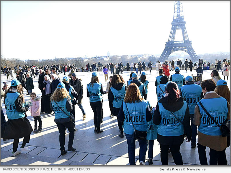 Paris Scientologists share the truth about drugs