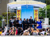 Grand opening of the Ideal Mission of Quito, Ecuador