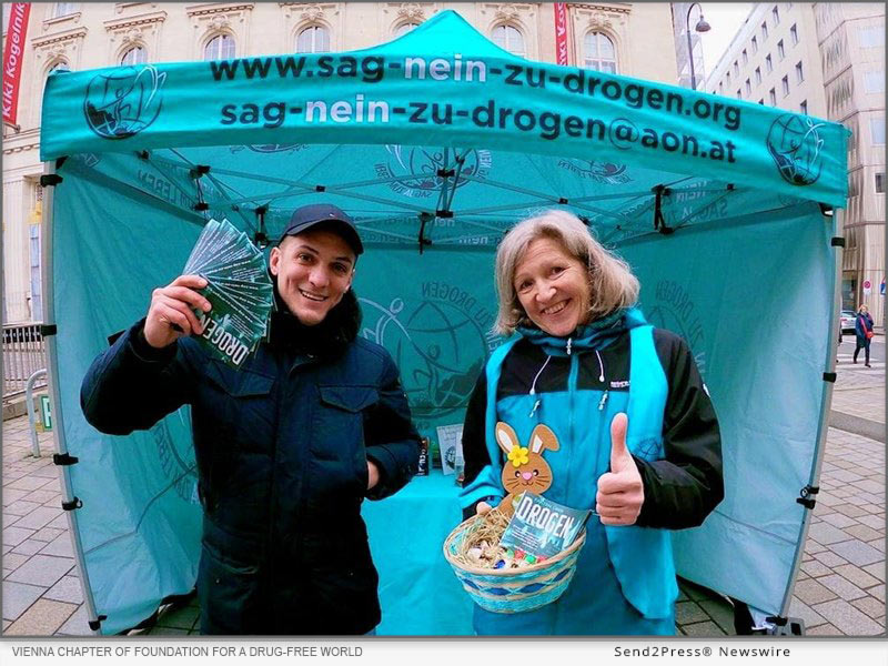 Vienna chapter of Foundation for a Drug-Free World extends Easter greetings to local children