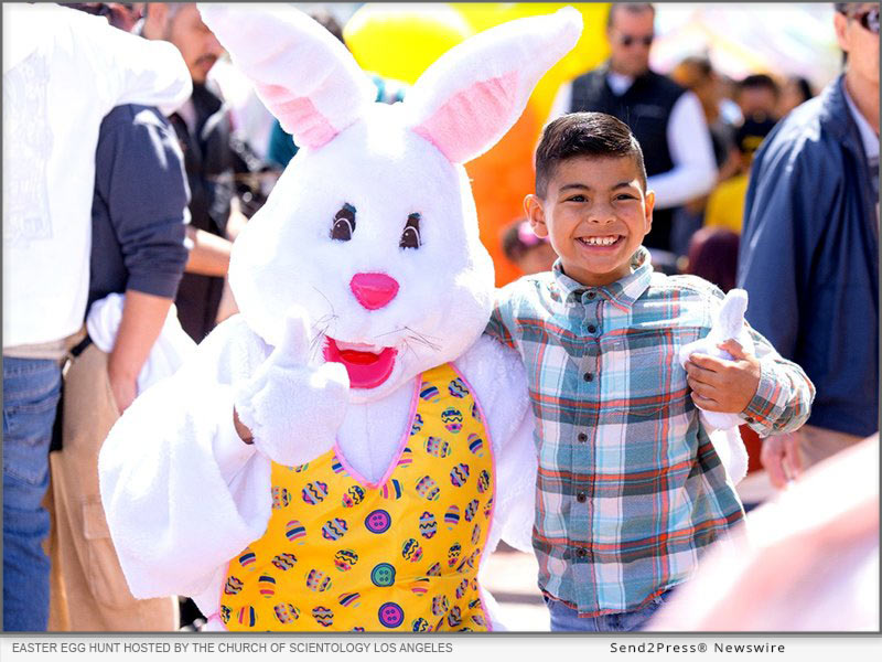 Easter egg hunt March 31, 2024, hosted by the Church of Scientology Los Angeles