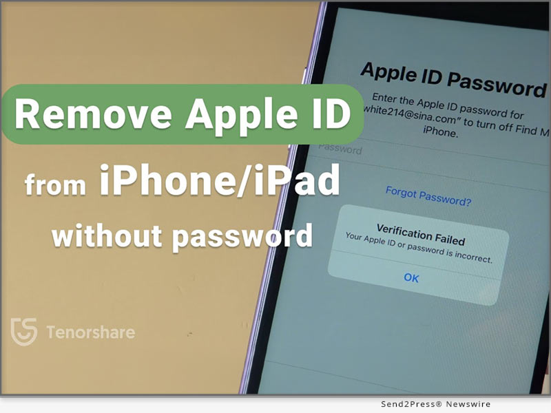 Easy Way to Remove Apple ID from iPhone without Password – Guide from Tenorshare