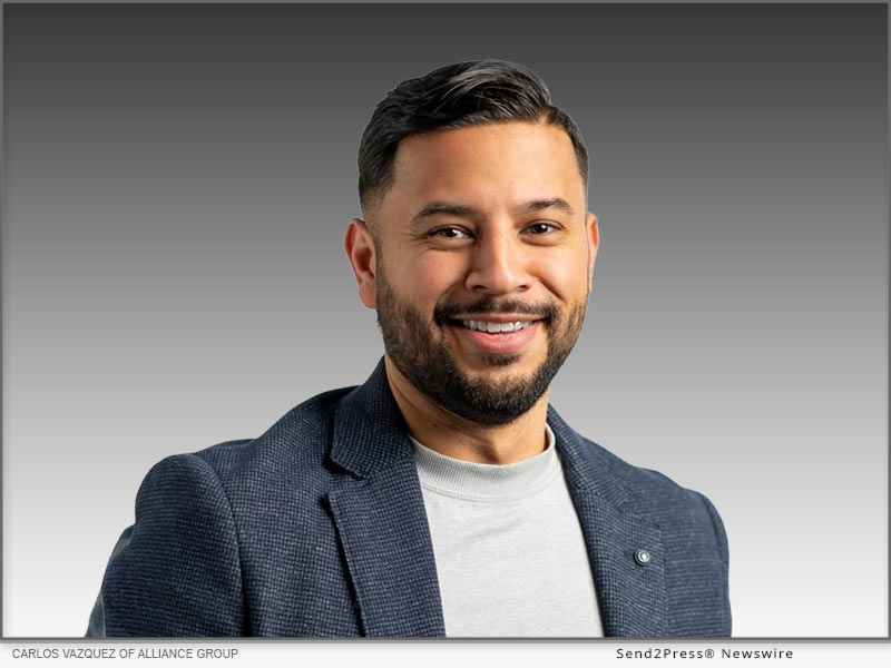 Carlos Vazquez Enters New Role as Marketing Coordinator at Alliance Group