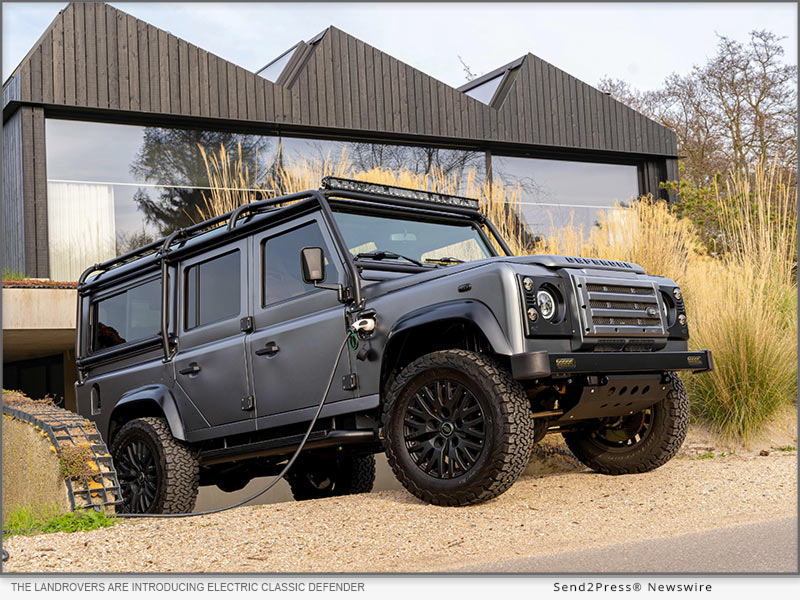 First High Performance electric Defender launched by The Landrovers