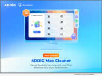 4DDiG Mac Cleaner V3.0.0 Launches
