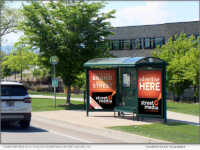 Transfort Shelter Ads Marketed by Street Media Group