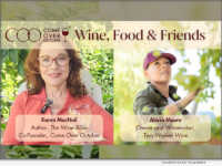 Karen MacNeil and Winemaker Alecia Moore (stage name Pink).