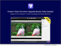 Cisdem Upgrades Video Converter with AI Enhancer: Turn Blurry Video into 4K Quality
