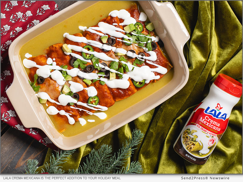 LALA Crema Mexicana is the perfect addition to your holiday meal