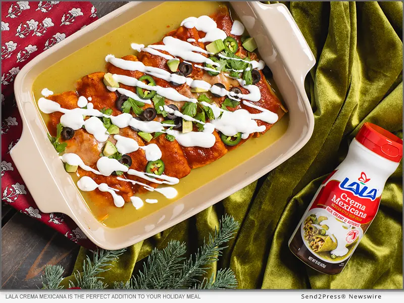 LALA Crema Mexicana is the perfect addition to your holiday meal