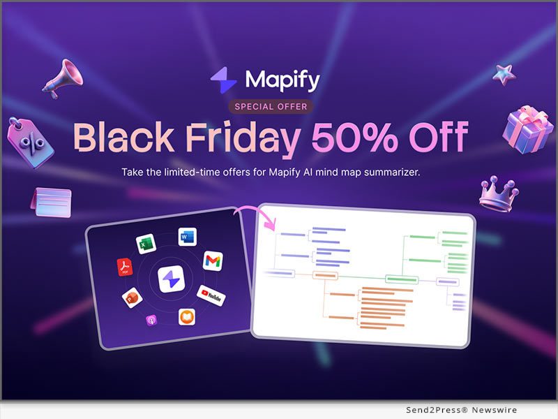 Black Friday offers of Mapify AI mind map summarizer