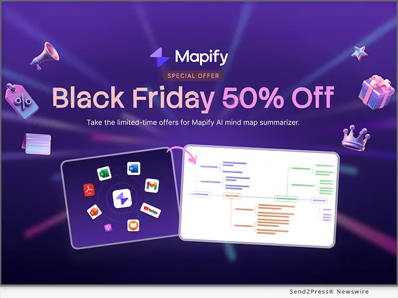 Black Friday offers of Mapify AI mind map summarizer