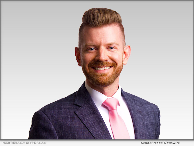 FirstClose Appoints Adam Nicholson as Director of Professional Services