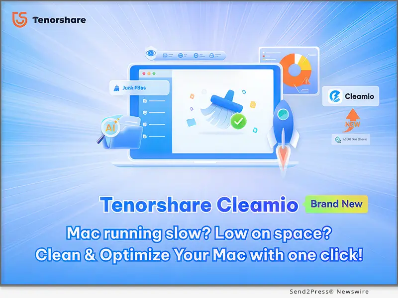 Tenorshare Cleamio 3.3.0 Officially Released: A Smarter, Faster Mac Optimization Solution