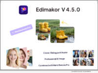 Edimakor V4.5.0 Unveils NanoBanana Pro and Multiple Avatars Dialogue for Digital Interactions