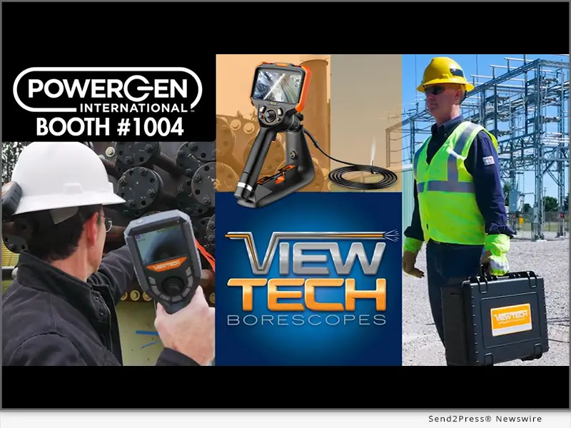 ViewTech Borescopes brings NDT visual inspection solutions to POWERGEN International