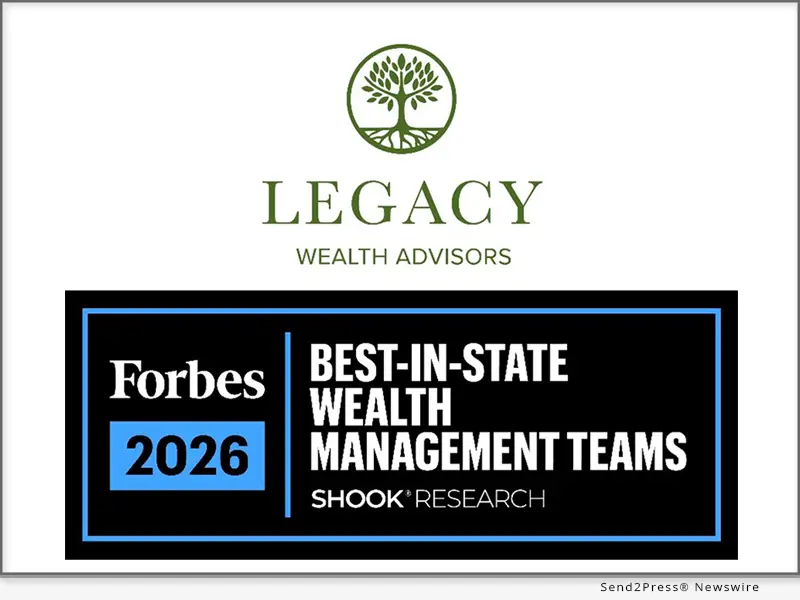 Legacy Wealth Advisors has once again been named to the Forbes Best-in-State Wealth Management Teams list for 2026