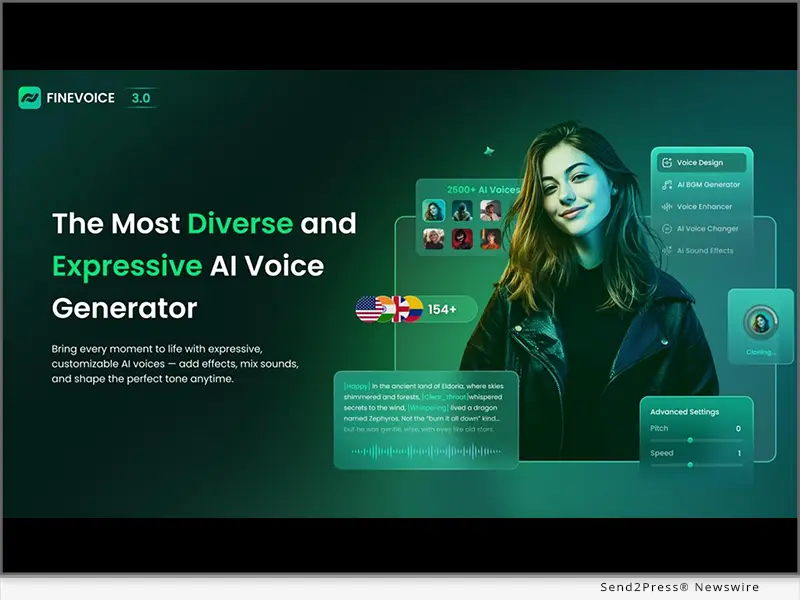 The Most Diverse and Expressive AI Voice Generator
