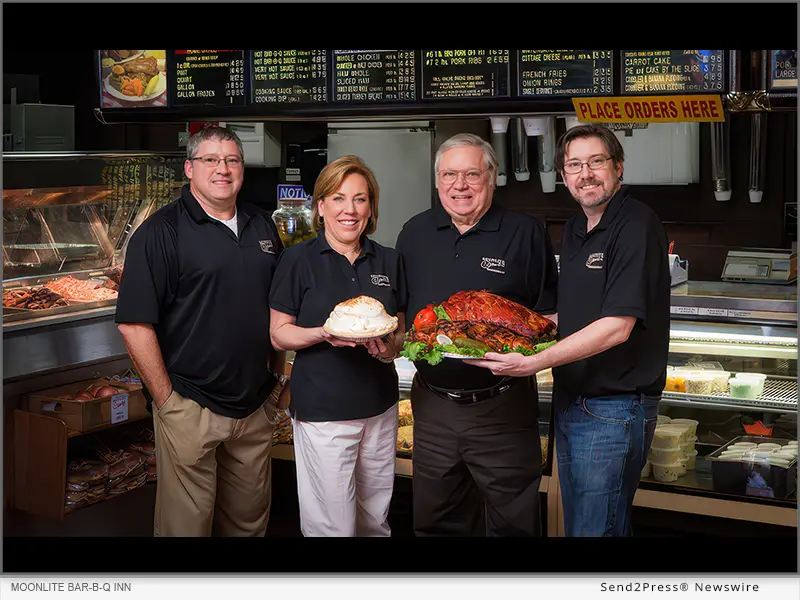 Enjoy a little BBQ Magic at the Moonlite Bar-B-Q Inn