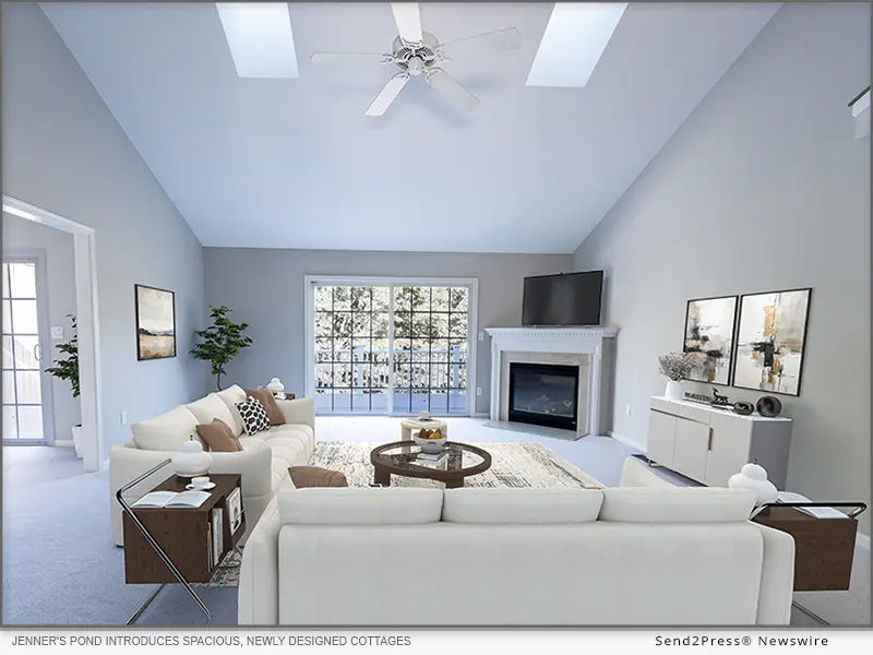 Jenner's Pond Introduces Spacious, Newly Designed Cottages Designed for How Older Adults Want to Live: Connected, Independent, and at Ease