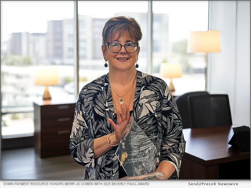 Down Payment Resource honors Merri Jo Cowen with 2025 Beverly Faull Affordable Housing Leadership Award