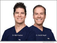 Dr. Matt Huebner (left) and Dr. Harold Siegel (right) of Natural Transplants, recently recognized as the #1 Hair Transplant Doctors in Florida for 2026 by Your Health Magazine.