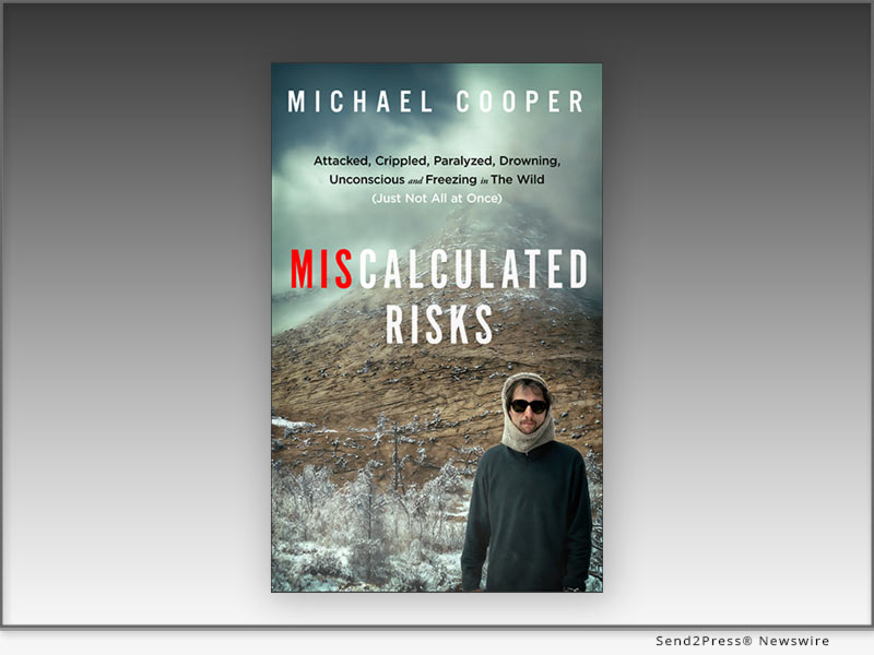 Michael Cooper is shown on the cover of his memoir 'Miscalculated Risks.'