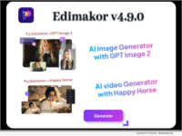 Edimakor V4.9.0 Introduces GPT Image 2 and Character Library for Consistent, Cinematic AI Creation