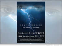 "Wolf's Message," an award-winning documentary on spiritual consciousness, showcases its latest accolades on its updated promotional poster