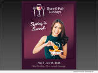 COME TOGETHER-A Community for Wine Inc. Launches Second Annual 'Share & Pair Sundays' Campaign