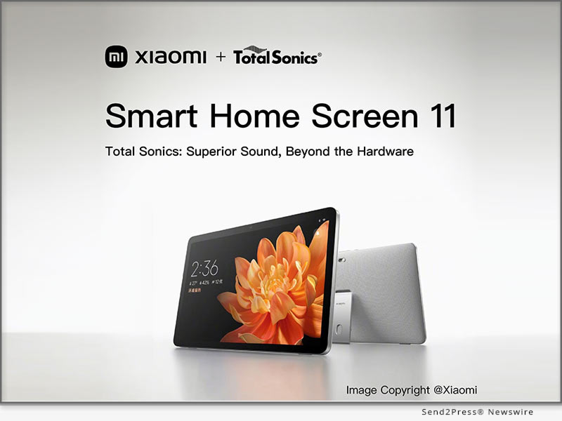 Total Sonics brings premium sound to the new Xiaomi Smart Home Screen 11.