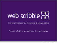 Web Scribble Launches Career Center Technology for Colleges and Universities