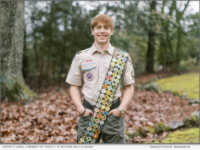 Seventeen-year-old Garrett Jones, a member of Troop 4, in Vestavia Hills Alabama