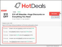 HotDeals Code-level Verification Samples