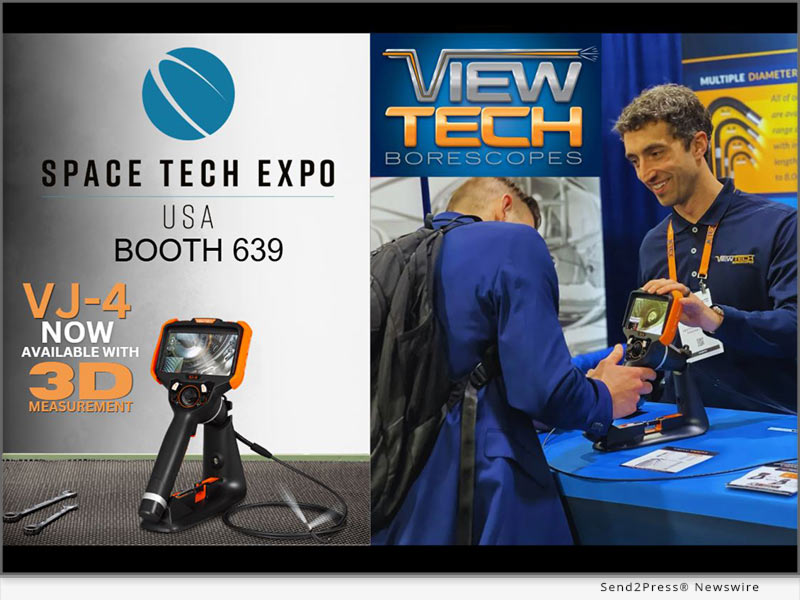 ViewTech Borescopes will exhibit at Space Tech Expo USA 2026, June 2–4 at the Anaheim Convention Center