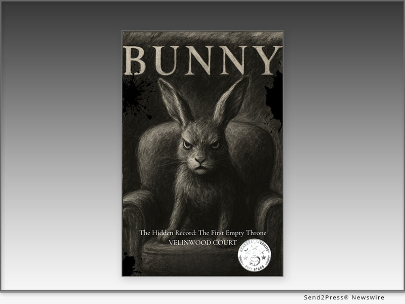 Cover, 'Bunny, The Hidden Record: The First Empty Throne,' available now from Velinwood Publishing