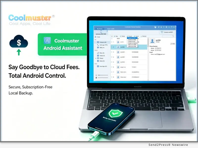Coolmuster Counters Rising Cloud Fees with Subscription-Free Android Backup Solution