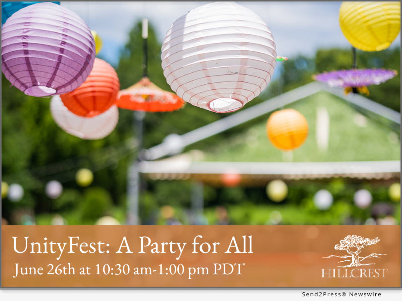 Hillcrest invites the community to join its second annual Unity Fest on June 26 from 10:30 am - 1:00 pm at its La Verne campus, 2705 Mountain View Drive, La Verne, CA 91750. UnityFest celebrates connection, inclusion, Pride, and the spirit of commUnity.