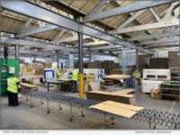 Three AOPACK box making machines (BM2508-Plus, BM2508-Pro and BM1800-Mini) operating at ASC Direct in the United Kingdom.