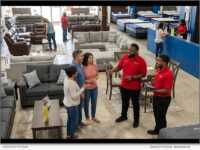 Customers shop affordable furniture and mattresses at one of American Freight’s 60+ retail locations across the United States