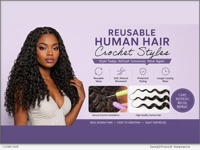 Luvme Shares Expert Guide to Reusable Human Hair Crochet Styles