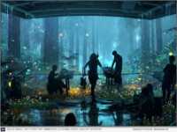 Dolce Wang, ‘Any Other Way’ immersive listening event concept artwork. (AI)