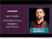 ACES Quality Management’s Garry Manley named 2026 HousingWire Insider