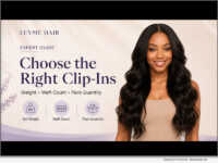 Luvme Hair Explains How to Choose Clip-In Extension Weight, Weft Count, and Pack Quantity